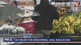 Tax relief on groceries, gas, education coming to Illinois