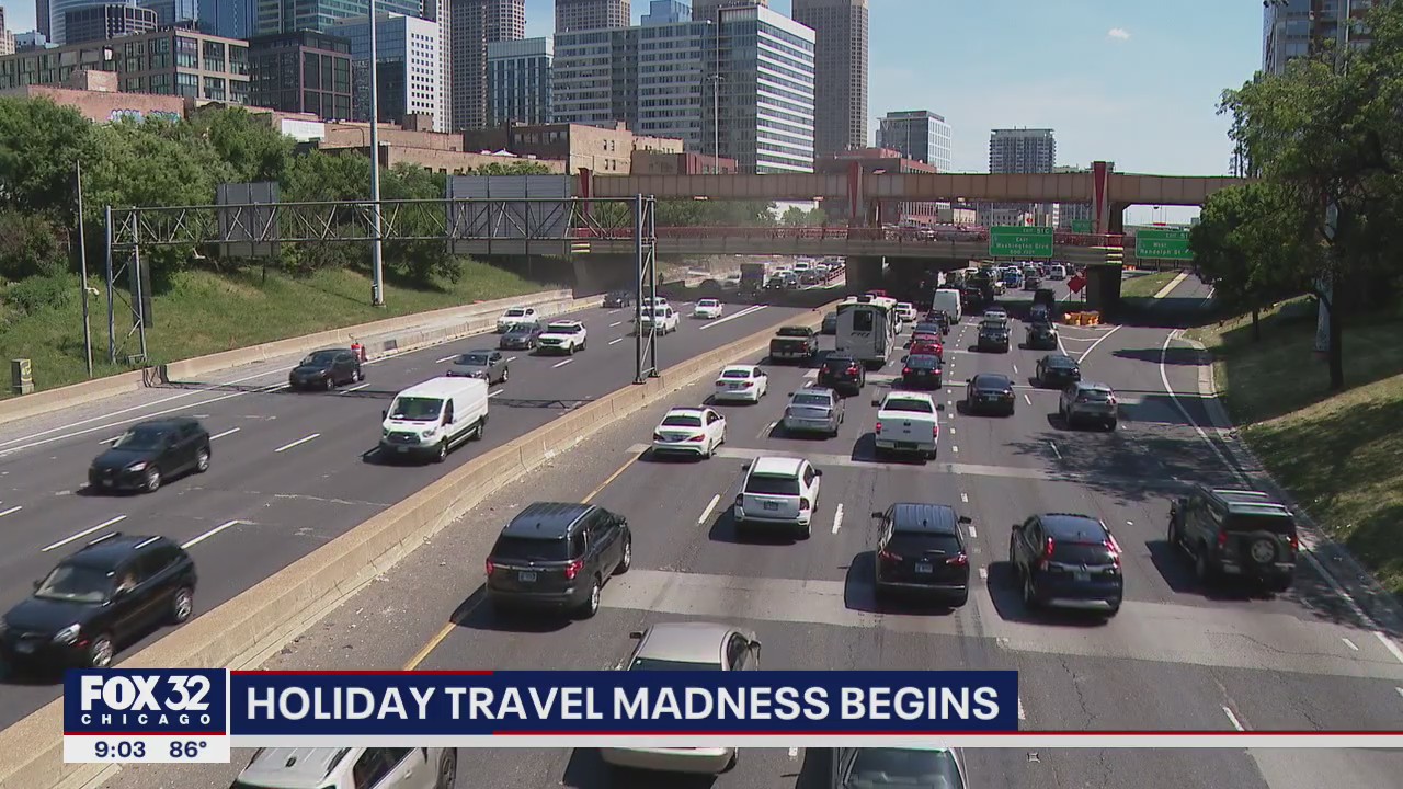 Fourth of July holiday travel madness begins in Chicago