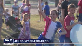 Big crowds at Fourth of July celebrations in Chicago suburbs
