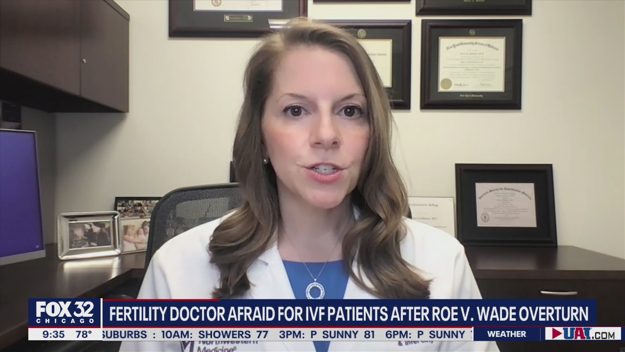 Fertility doctor voices concern for IVF patients after overturning of Roe v. Wade