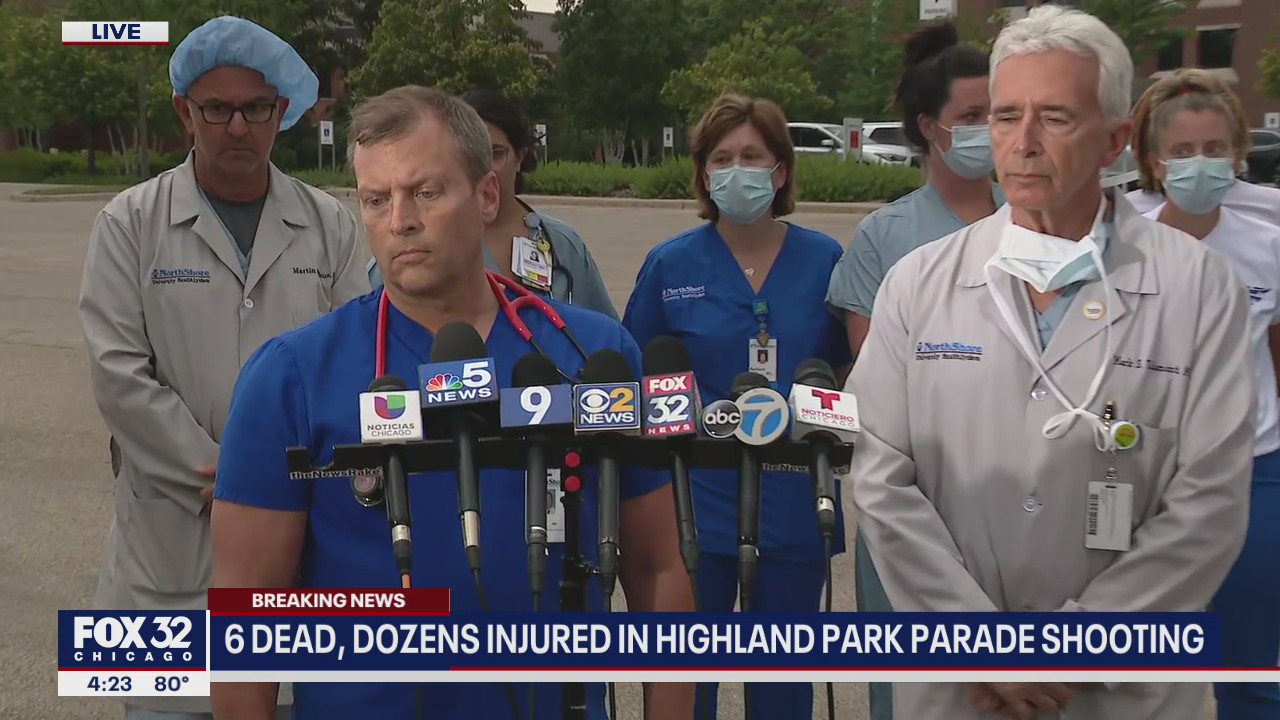 Illinois Parade Shooting: Hospital officials provide update on victims of Fourth of July mass shooting