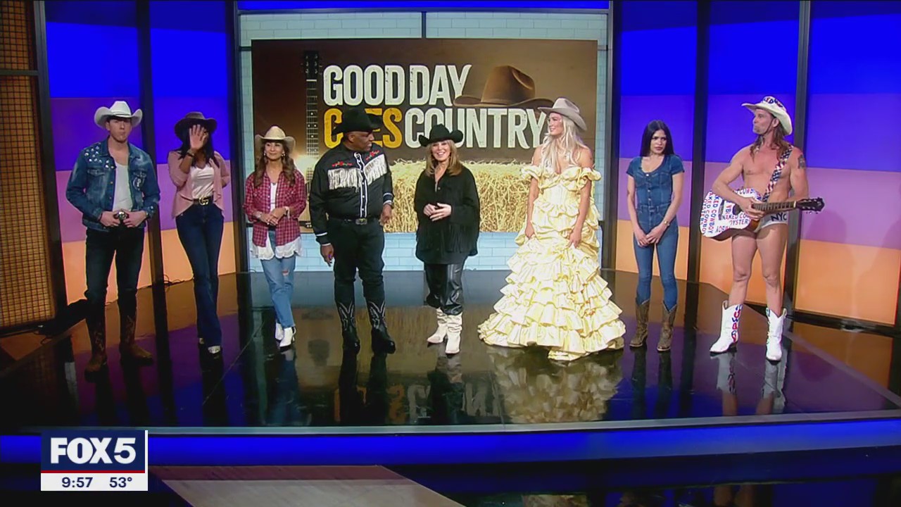 Good Day New York goes country