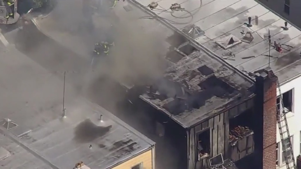 Firefighters injured battling Brooklyn fire