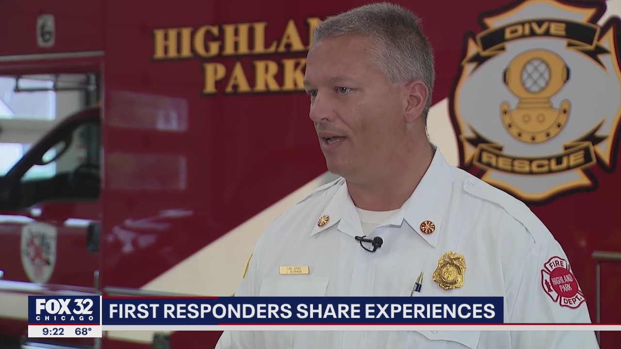 First responders describe tense moments after Highland Park parade shooting