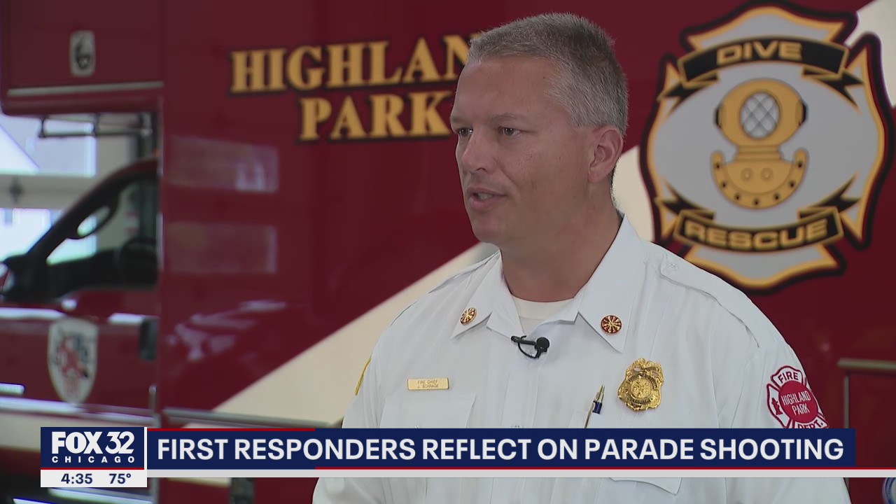 Highland Park fire chief reflects on parade shooting response