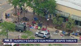 Dad of suspected Highland Park parade gunman OK'd gun permit despite threats