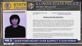 Questions mount over suspected Highland Park gunman's firearm permit