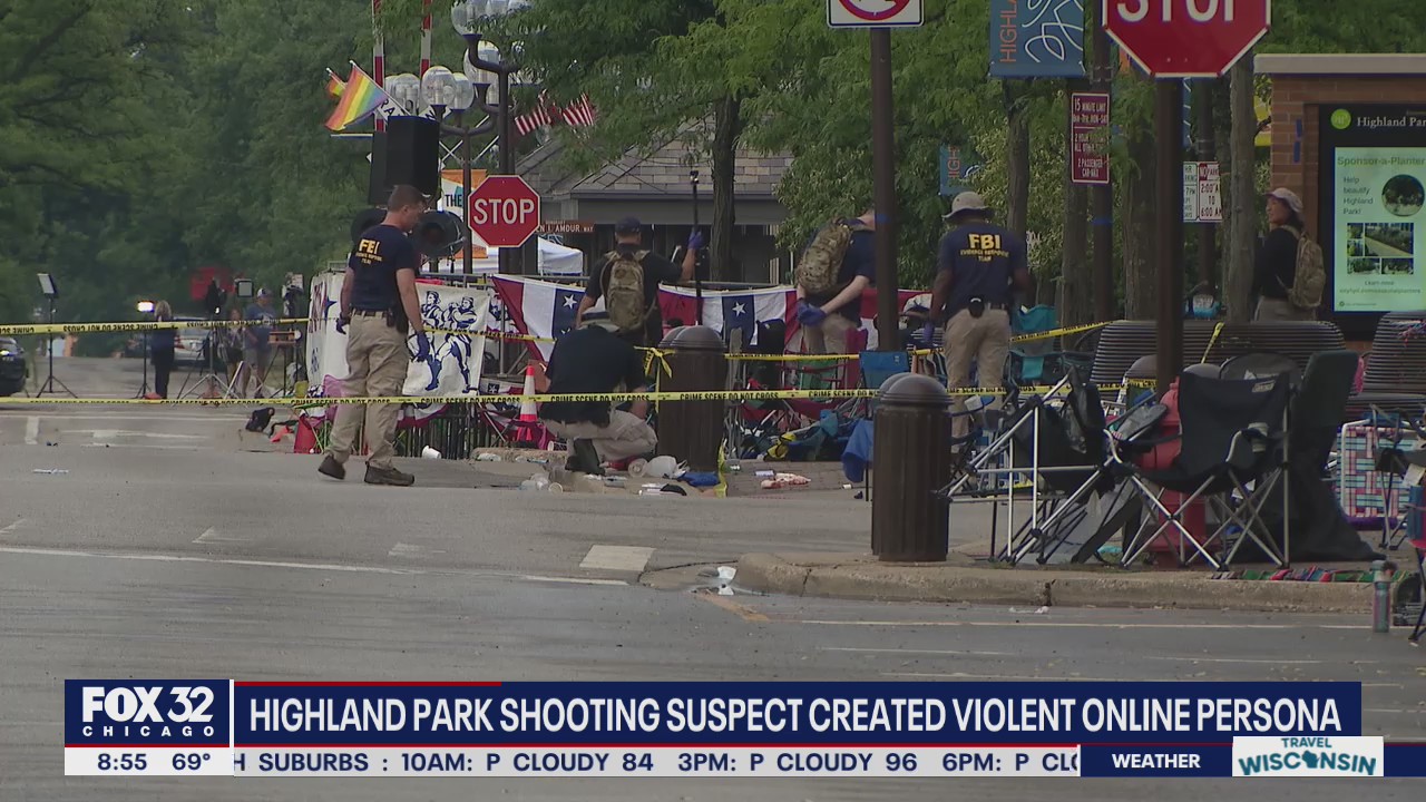 Highland Park shooting suspect created violent online persona