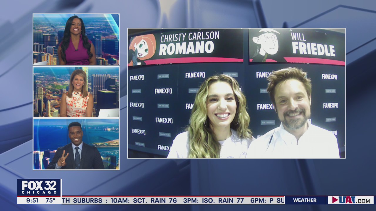 Kim Possible?s Christy Carlson Romano and Will Friedle in town this weekend for FanExpo Chicago
