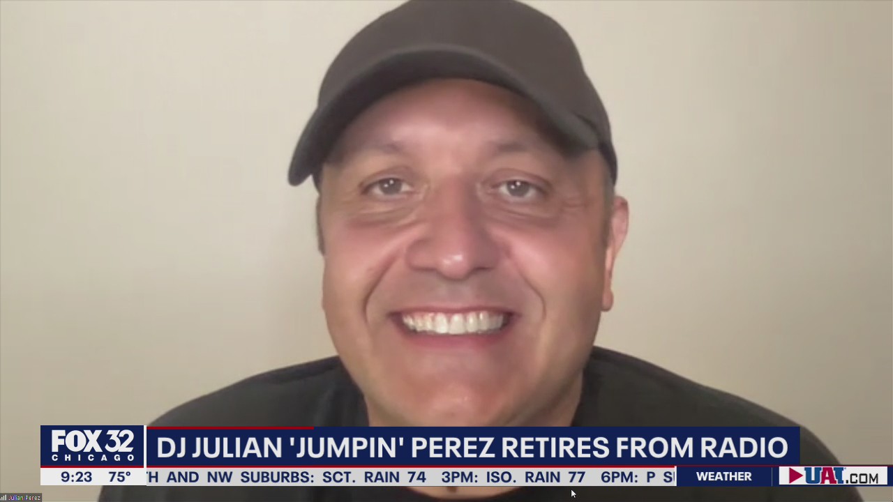 Longtime Chicago DJ Julian 'Jumpin' Perez reflects on career, looks ahead to retirement