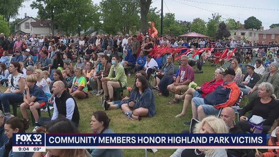 Community members honor Highland Park parade shooting victims
