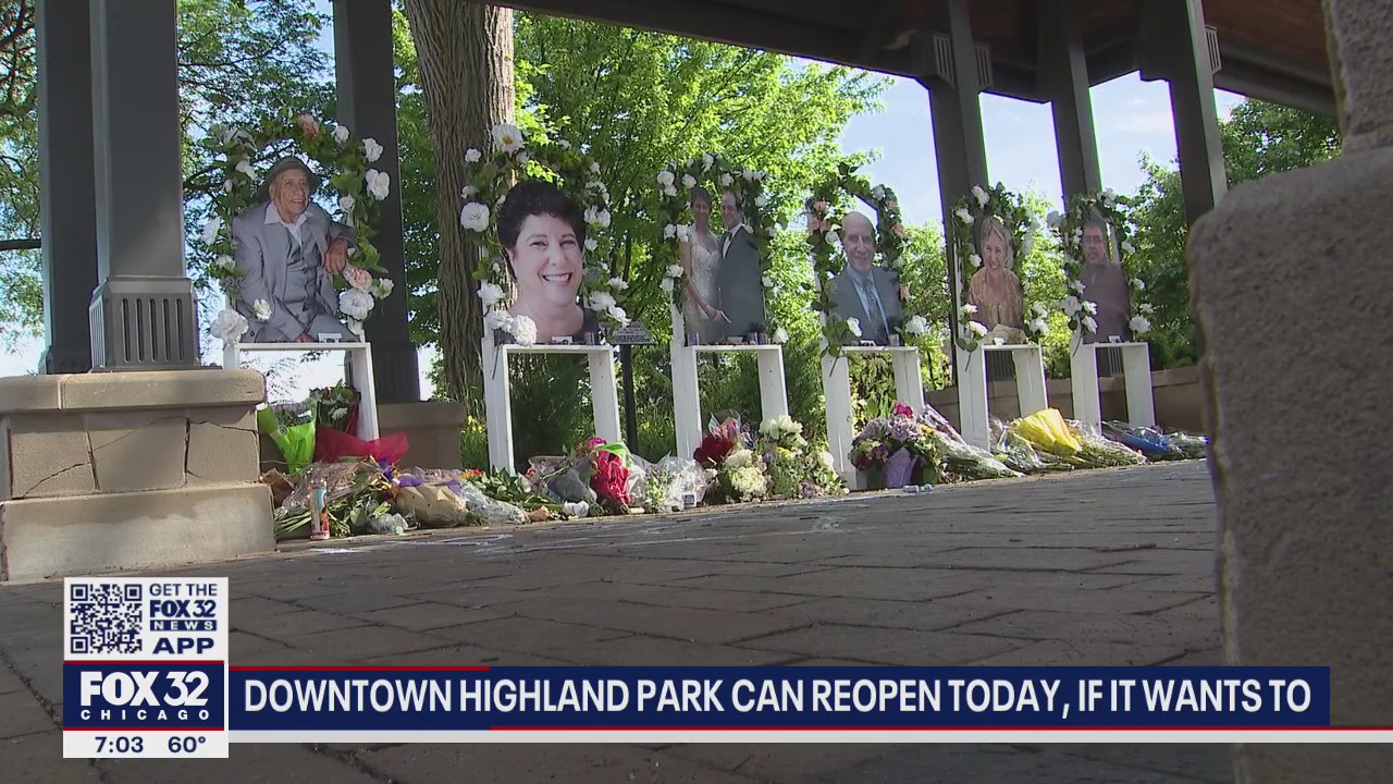 Highland Park businesses are allowed to reopen following deadly parade shooting