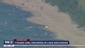 Young girl drowns in Lake Michigan in Gary