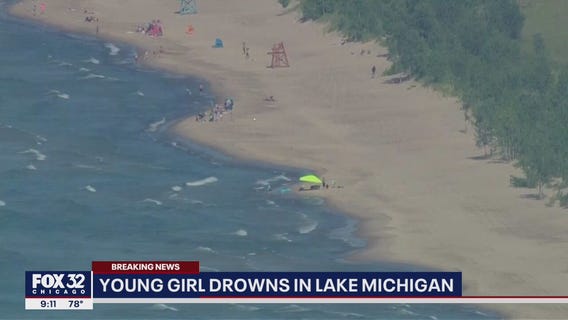 Young girl drowns in Lake Michigan in Gary