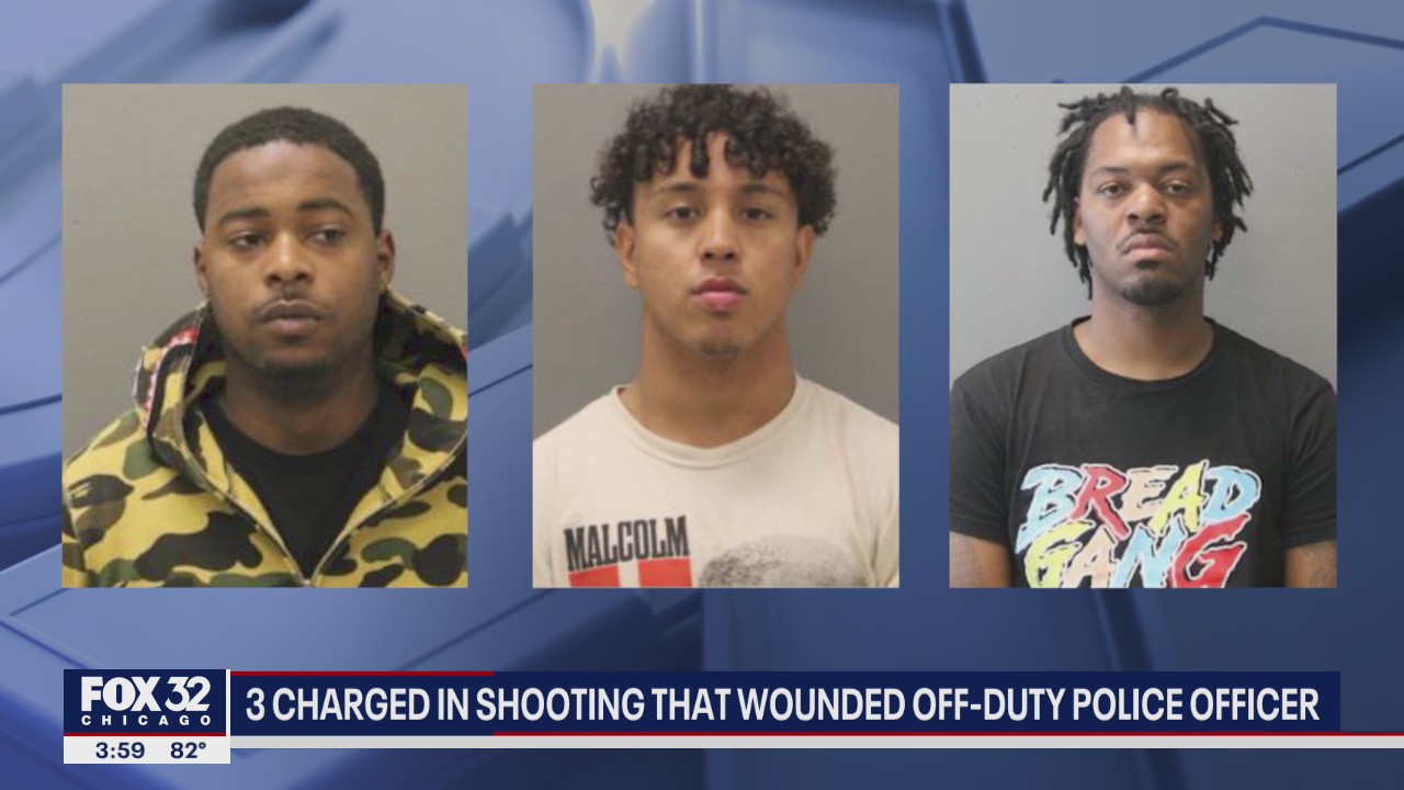 3 charged in shooting that paralyzed off-duty Chicago cop