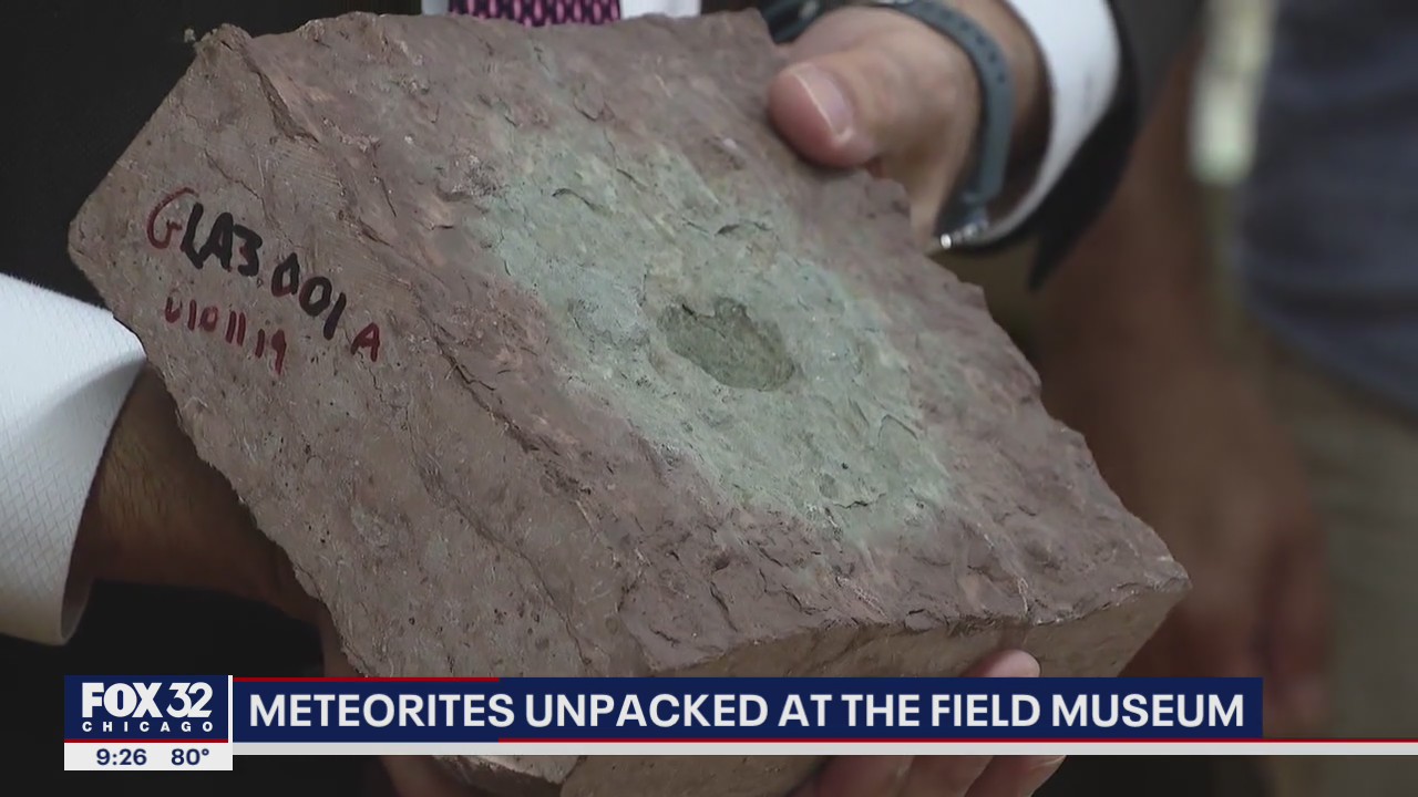 Meteorites unpacked at Chicago's Field Museum teach us about Earth's history