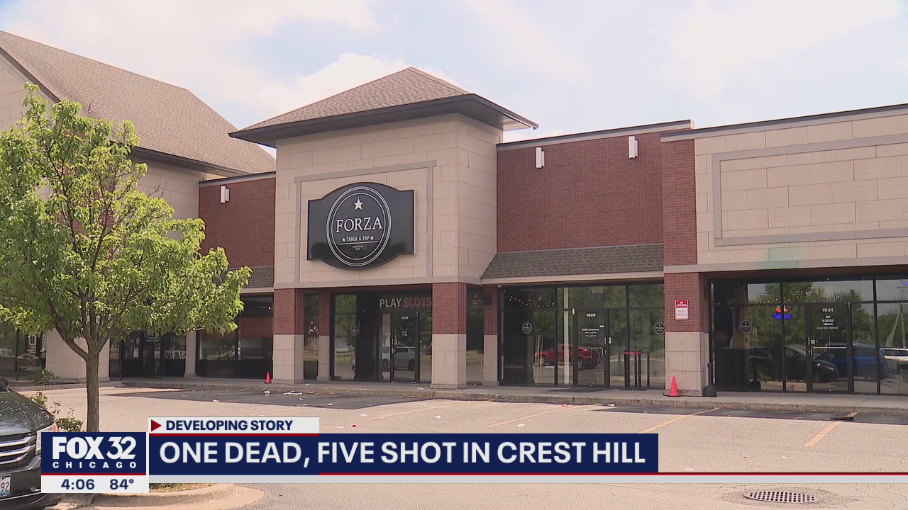 5 shot, 1 killed in Crest Hill
