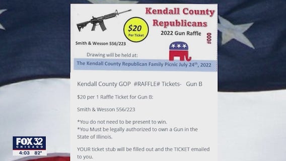 Illinois politicians at odds over gun raffle that includes AR-15 style rifle