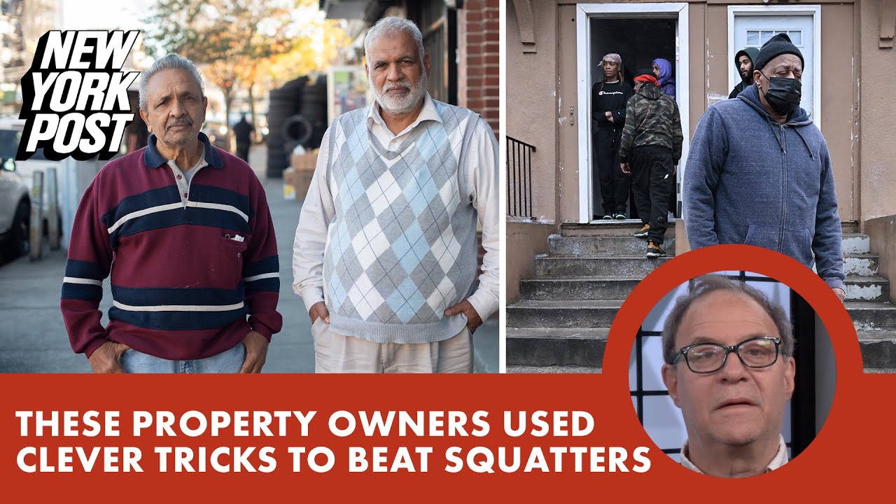 Homeowners reveal how they took on squatters