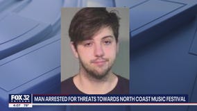 Man accused of making threats toward North Coast Music Festival