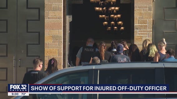 Huge show of support turns out for Chicago cop paralyzed in Beverly shooting