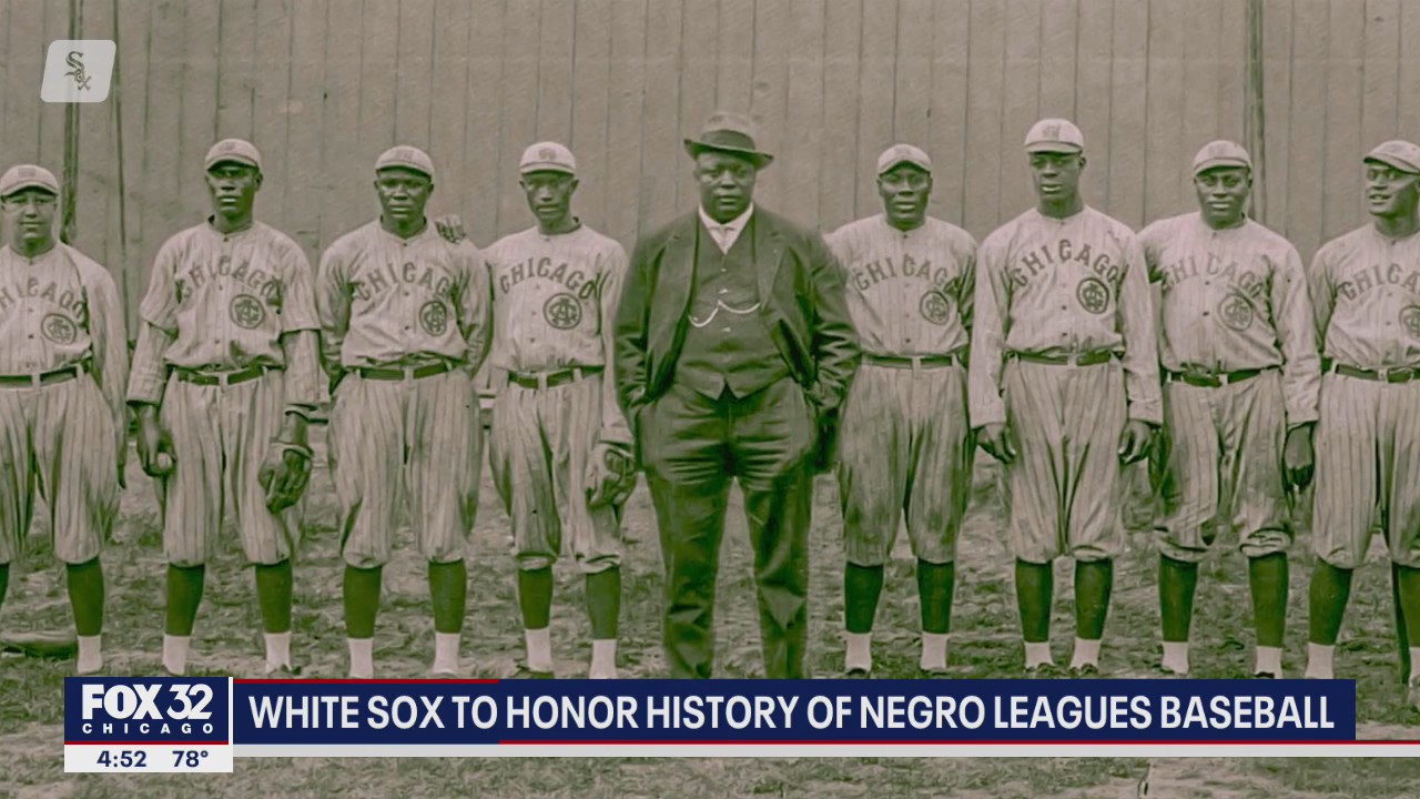 White Sox to honor history of Negro Leagues baseball