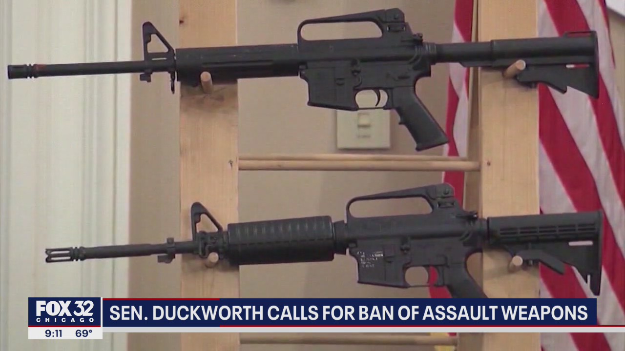Congresswoman Duckworth calls for ban of assault weapons