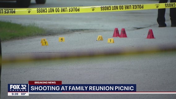 Man opened fire at family reunion in South Holland, and off-duty police officer shot him, official says
