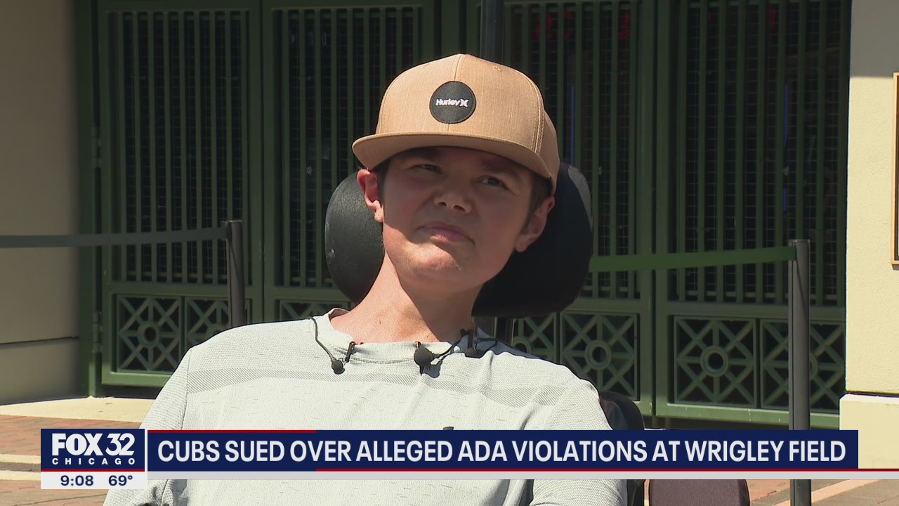 Cubs sued over alleged ADA violations at Wrigley Field