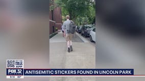 3 men seen putting up white supremacist stickers in Lincoln Park