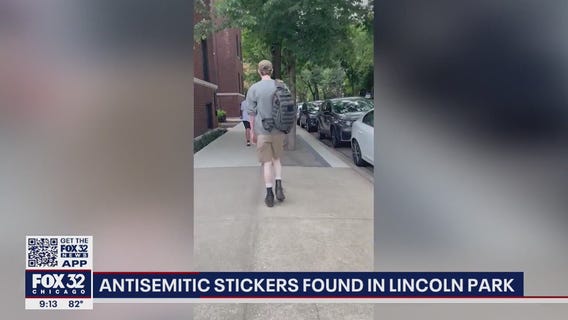 3 men seen putting up white supremacist stickers in Lincoln Park