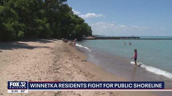 Winnetka residents fight for public shoreline