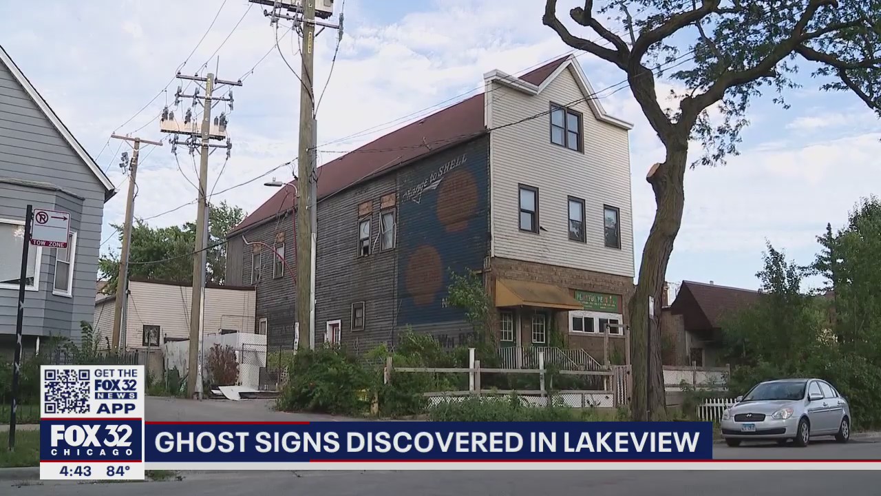 'Ghost signs' discovered in Lake View