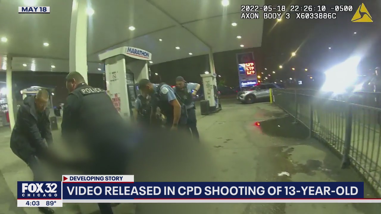 Video released in Chicago police shooting that paralyzed 13-year-old boy