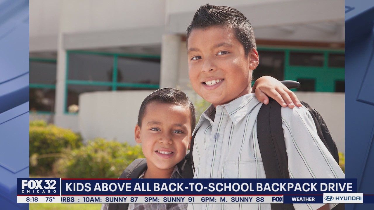 Kids Above All asking for donations for back-to-school backpack drive