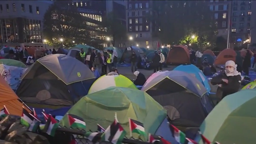 Protests at Columbia University