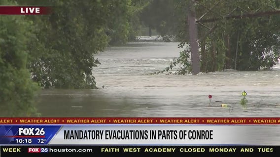 Conroe evacuation