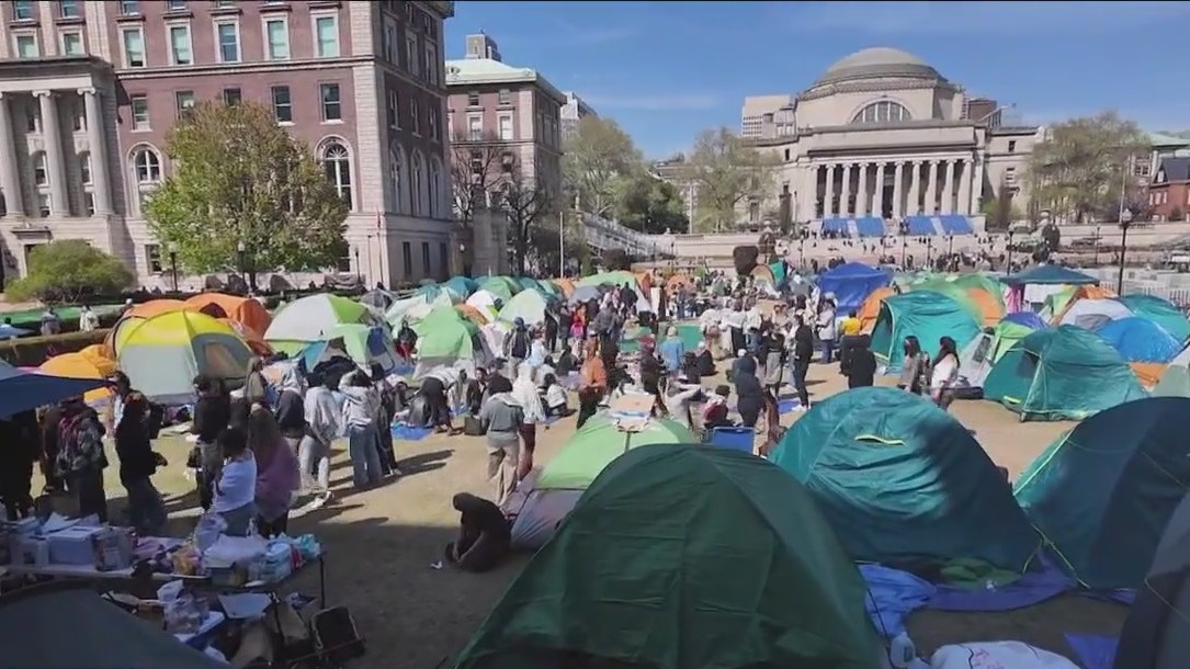 Columbia protests enter 10th day
