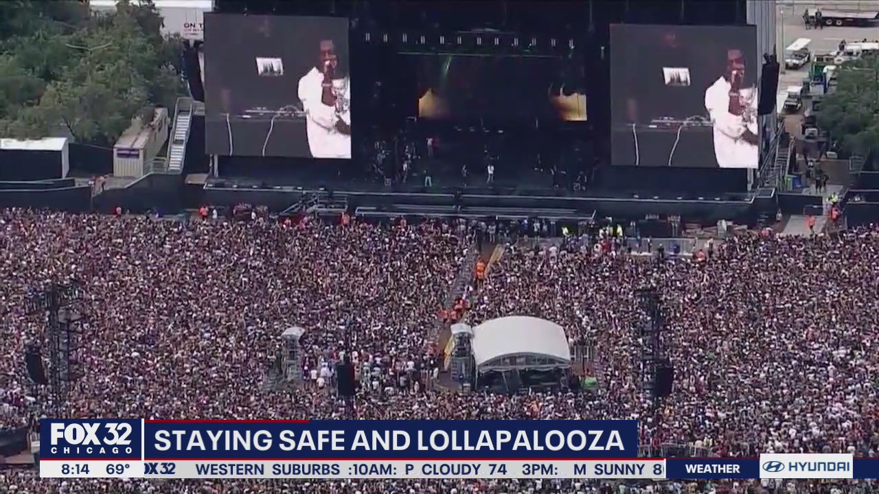 Tips for staying safe at Lollapalooza