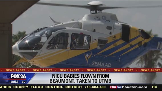NICU babies transferred to UTMB from Beaumont