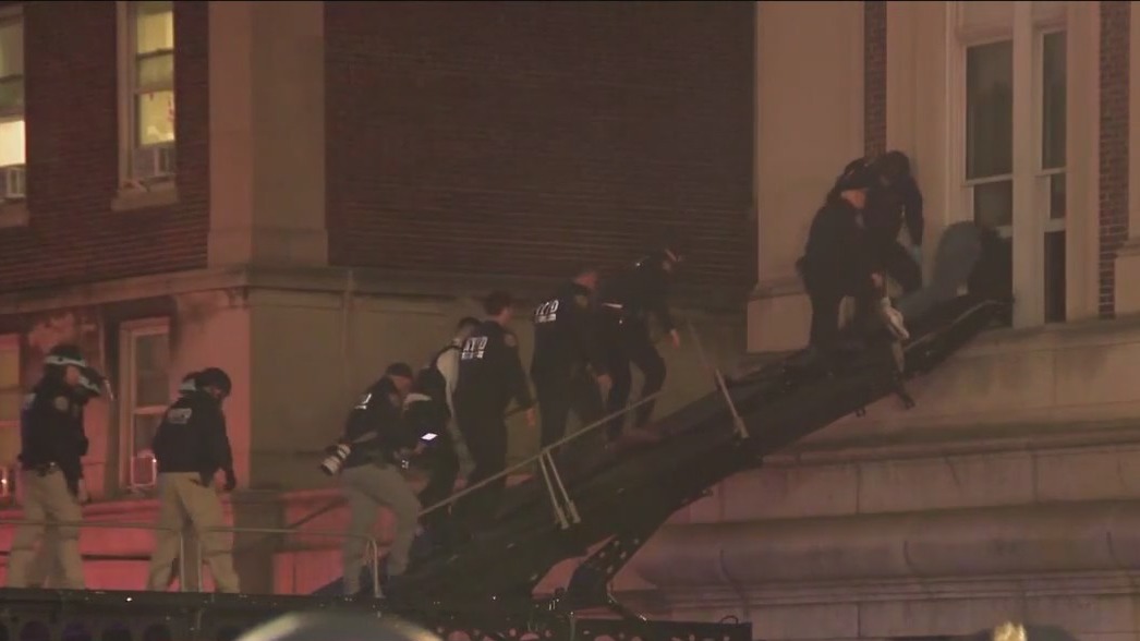 NYPD clears Columbia University protests
