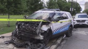 Chicago police officer seriously injured in fiery crash