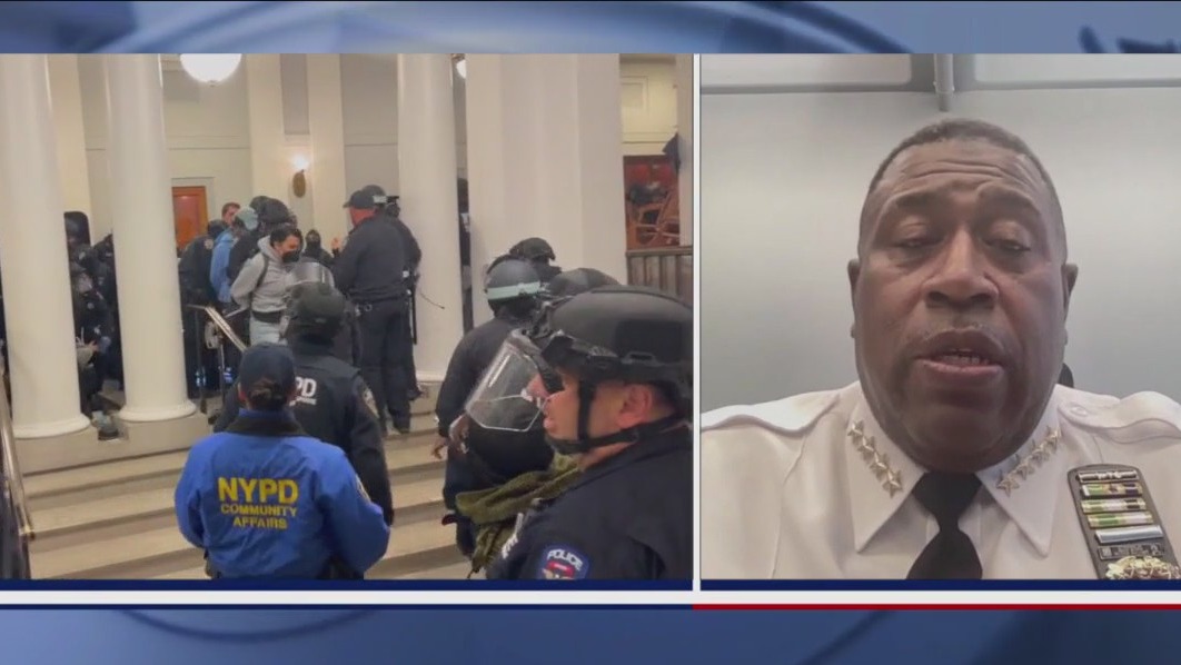 NYPD clears encampment inside Fordham University