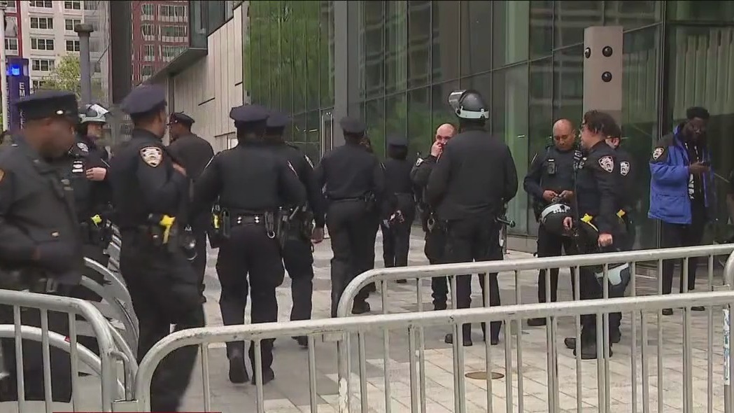 NYPD dismantle encampments at NYU, The New School