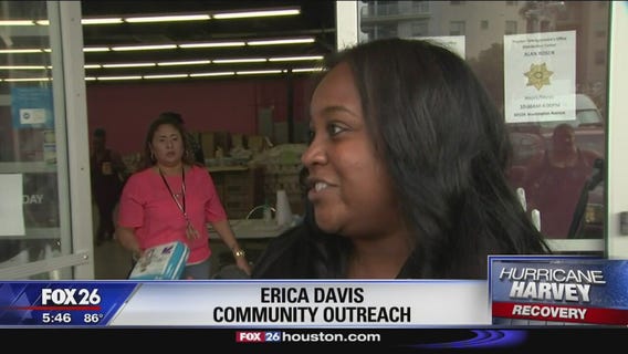 Harris County Precinct One Harvey distribution center