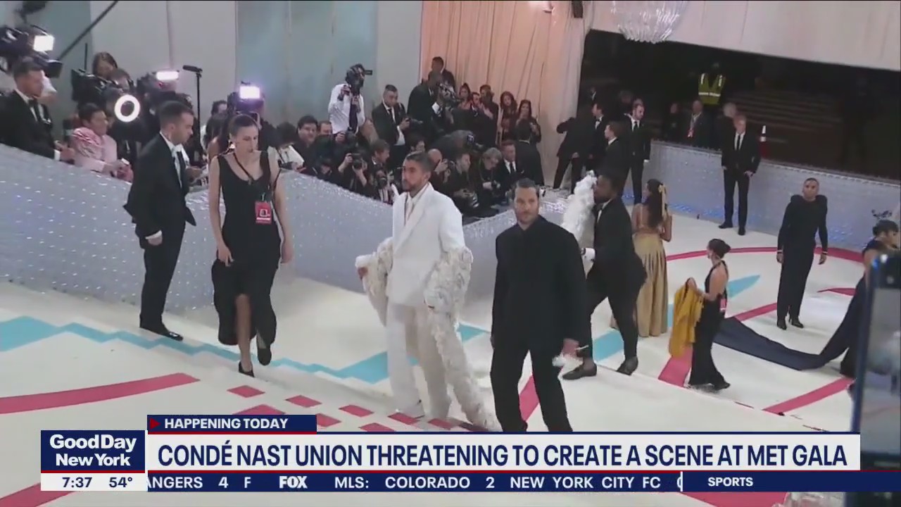 Conde Nast union threatens scene at Met Gala