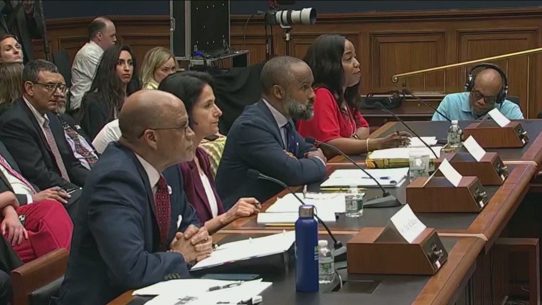 Banks testifies about anti-Semitism in schools