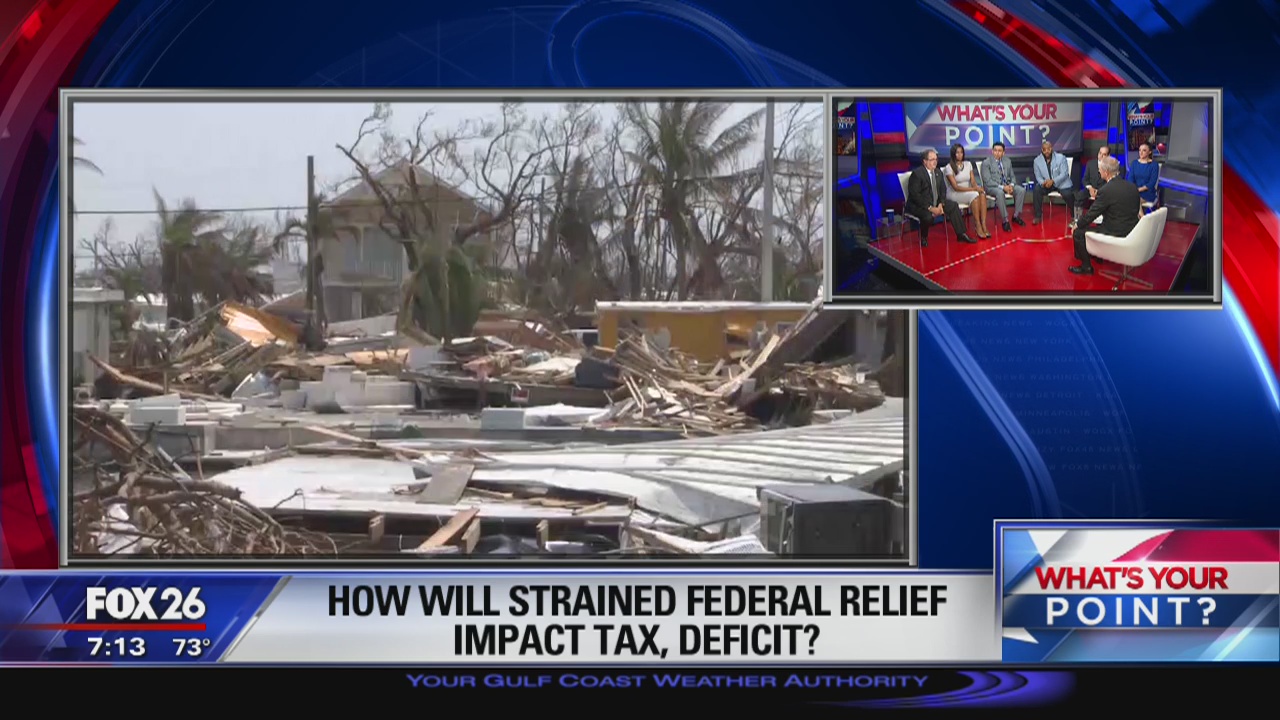 What's Your Point? sept. 24, 2017 Paying for recovery, protection and what's to come