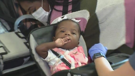 Suburban baby born almost 20 weeks prematurely finally goes home