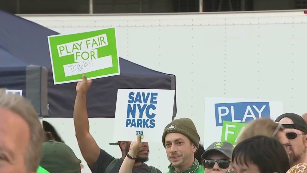 Rally demands restoration of cuts to NYC's parks